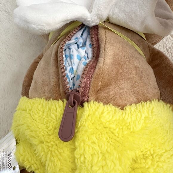 San-X Rilakkuma A Basketful Of Lemons Outfit Teddy Bear 14” Plush Toy NWT - Picture 4 of 5